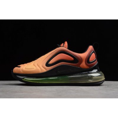 Nike Air Max 720 Turuncu / Siyah / Altın Koşu Ayakkabısı Türkiye - OZYRS1YN